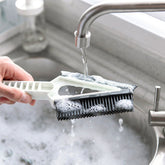 Window sill gap cleaning brush multi function brush